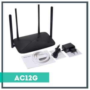Mercusys AC12G - бюджетна двохдіапазонна модель з гігабітними портами. Гарний вибір для тих, хто...