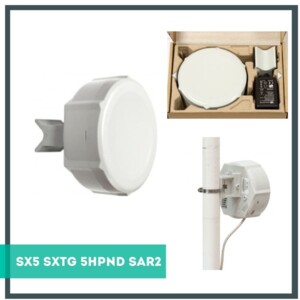 Mikrotik SXT SA5 SXTG 5HPnD SAr2 — наружная беспроводная точка доступа с рабочей частотой 5 ГГц. �