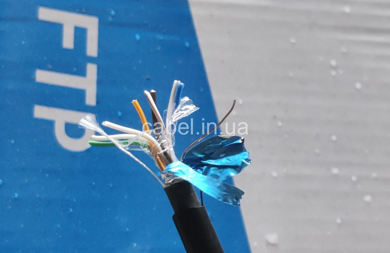 Кабель звита пара FTP зовнішня KW-Link, 4х2х0,51, ошатна, пометражна