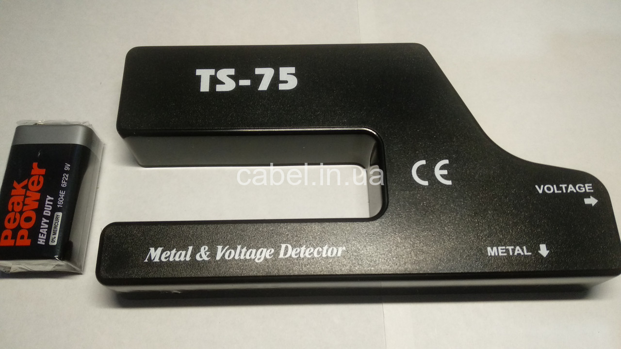 Детектор прихованої проводки і металу TS75