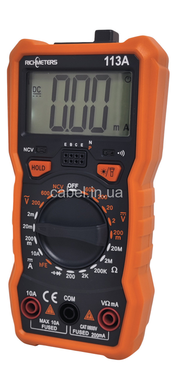 Цифровий мультиметр Richmeters RM113A