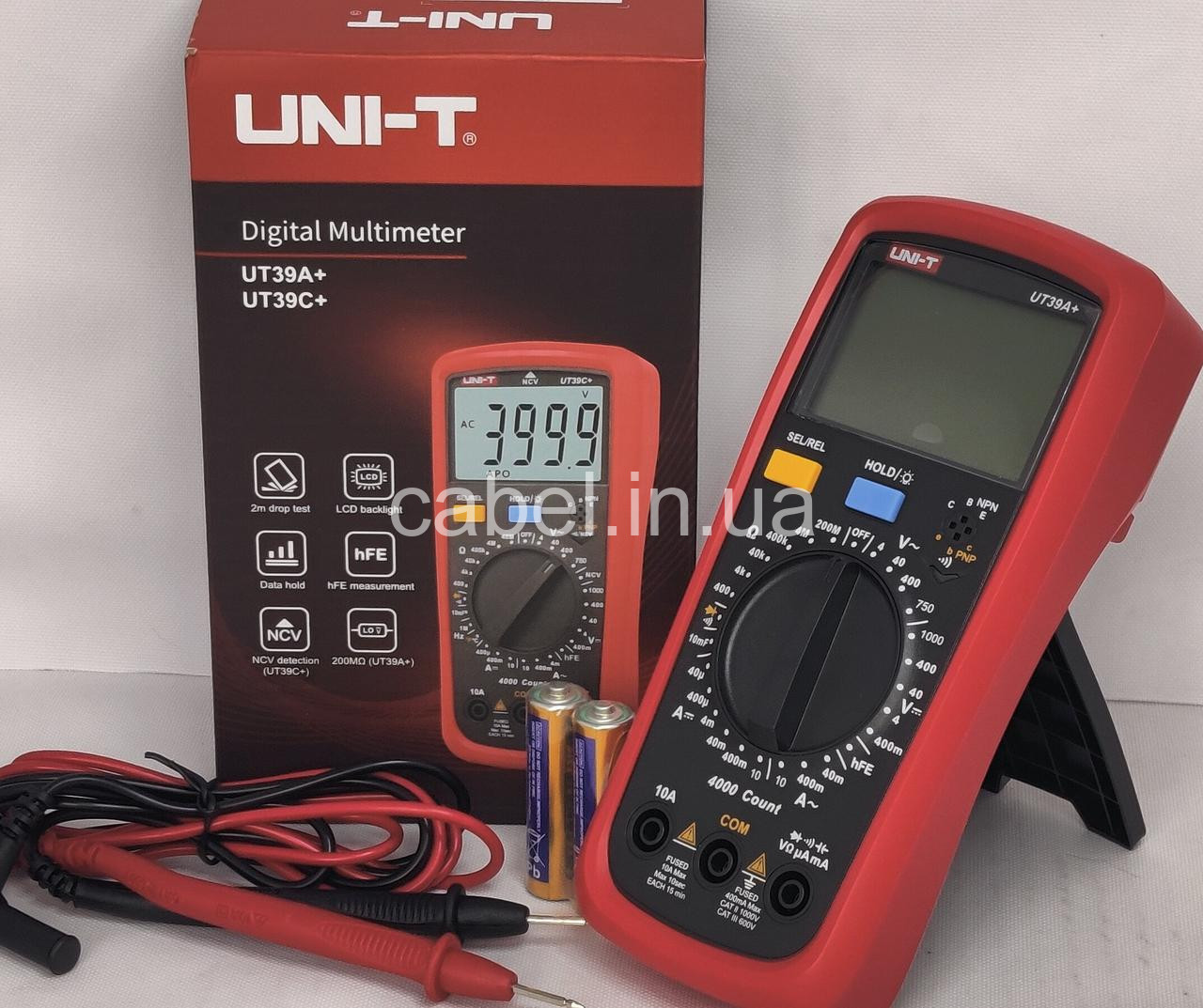 Цифровий мультиметр Uni-T UT39А+