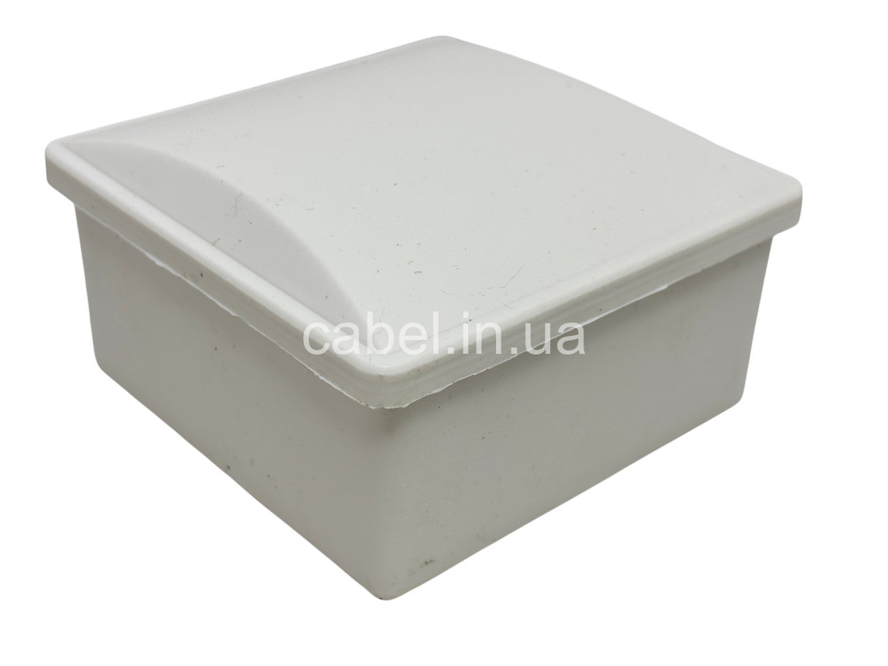 Коробка розподільча 80×80×40 мм для зовнішнього монтажу (IP44/IP54)