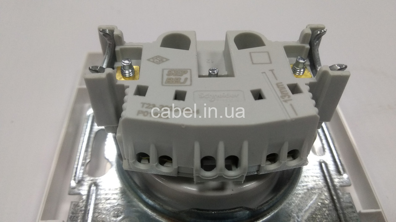 Розетка Schneider Asfora біла (EPH3000121)