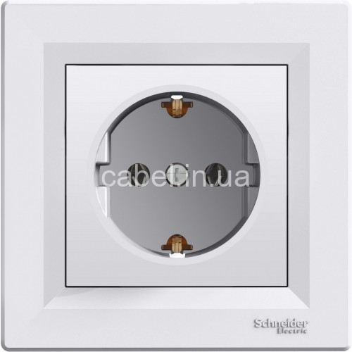 Розетка Schneider Asfora біла EPH3000121