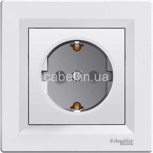Розетка Schneider Asfora біла EPH3000121