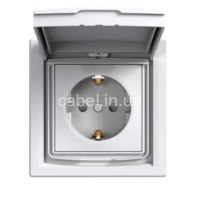 Розетка Schneider Asfora біла EPH3000121