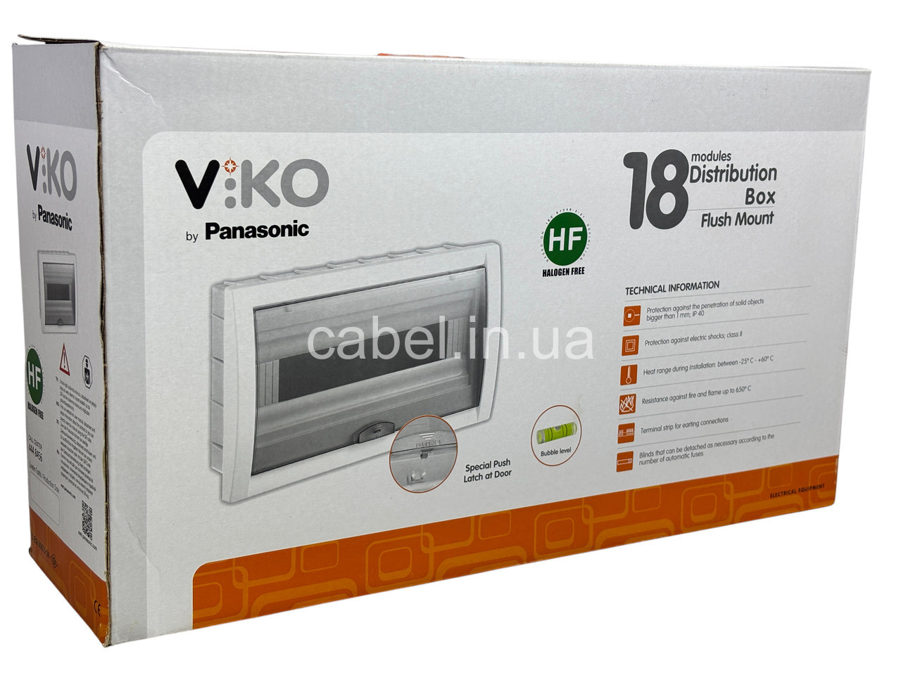 Бокс(коробка) на 18 модулів Viko вбудований (IP40