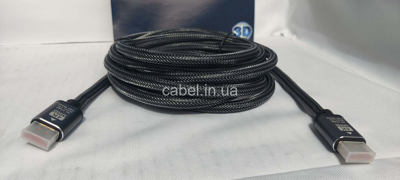 Шнур HDMI-HDMI 4К, version 2.0, 1 метр