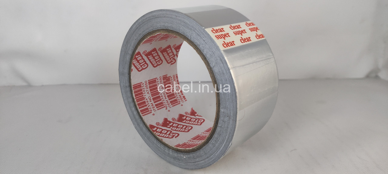 Алюминиевый теплопроводный скотч, 50м