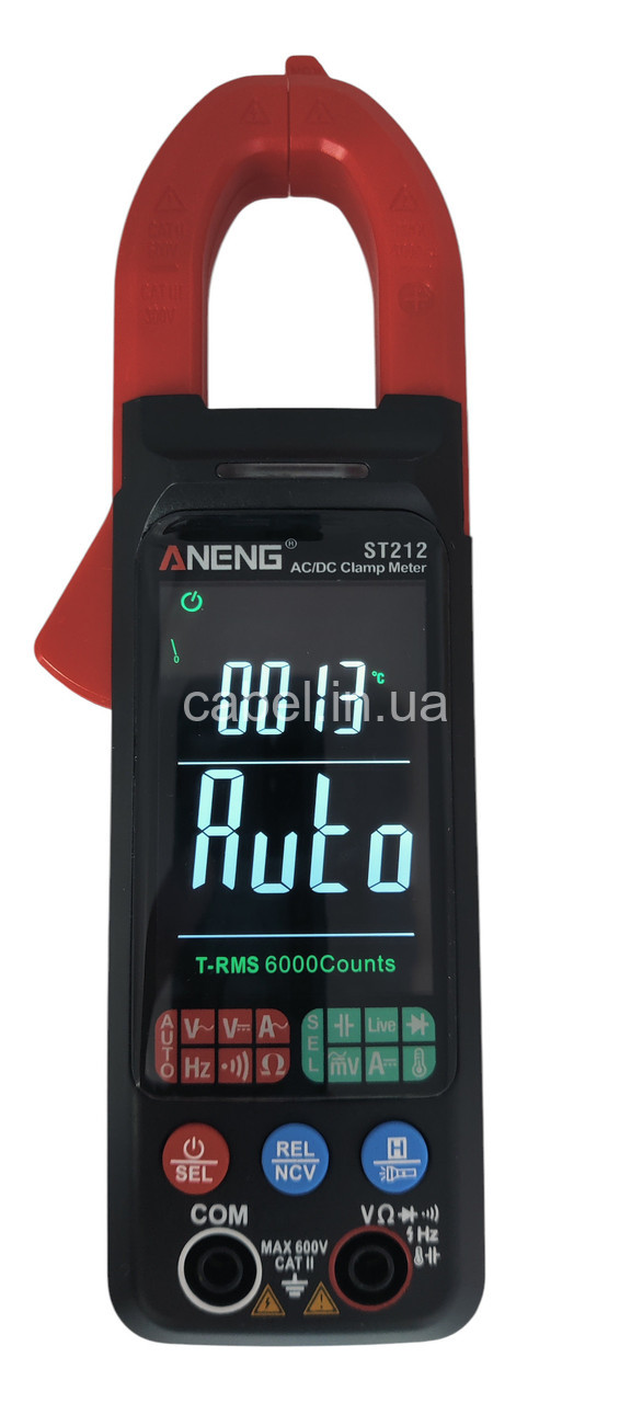 Струмовимірювальні кліщі ANENG ST212 True RMS