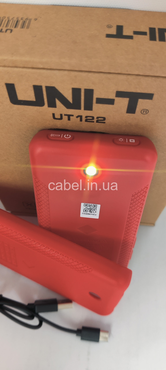 Цифровий смарт мультиметр UNI-T UT122 (акумулятор Type-C, автомат, True RMS, NCV, LIVE, кольоровий дисплей, смарт тестер)