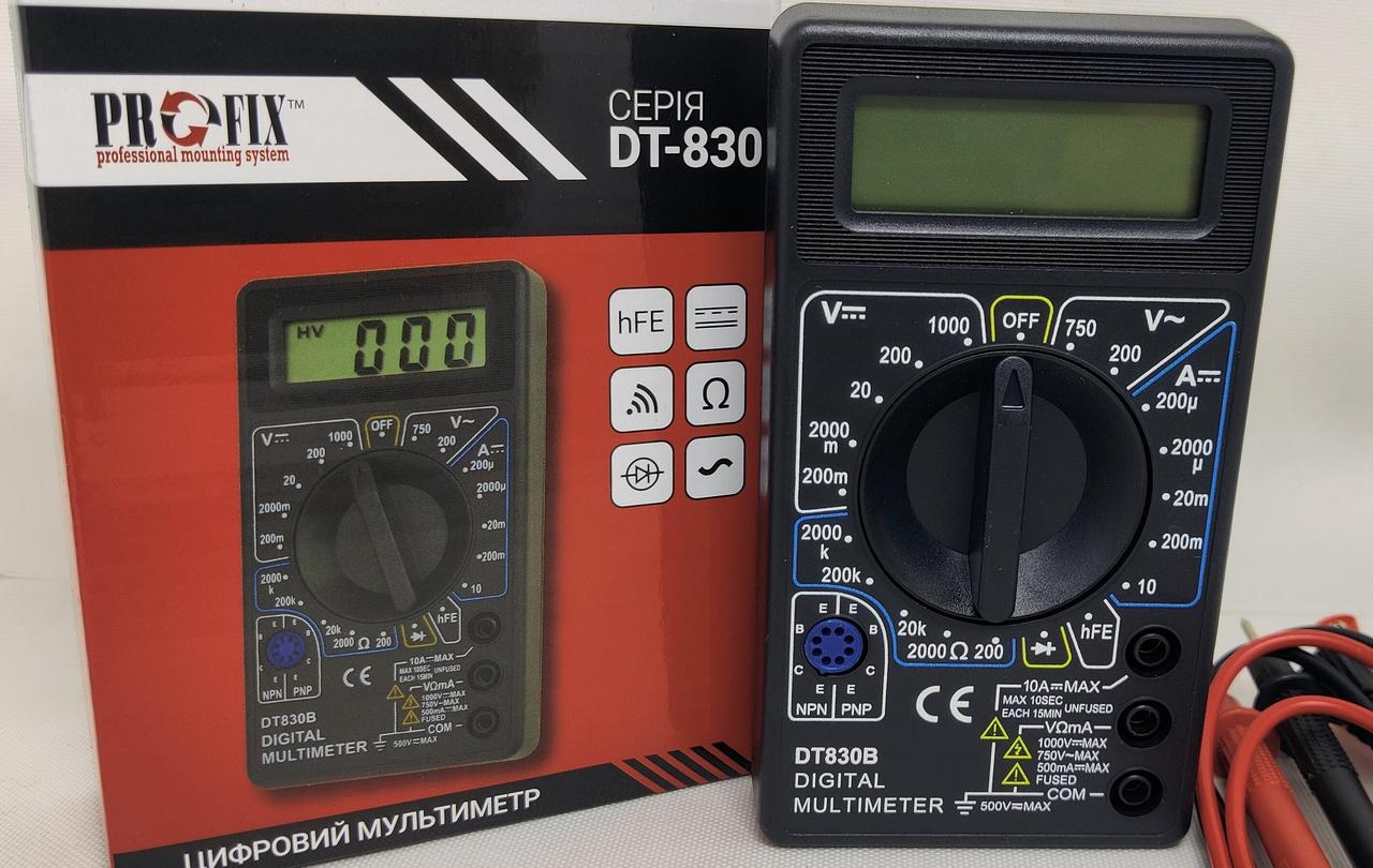 Цифровий мультиметр DT 830 В