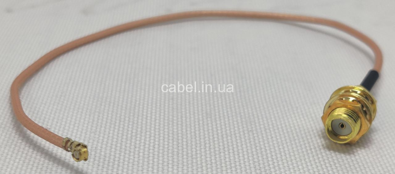 Перехідник пигтейл SMA female-IPX, 20см