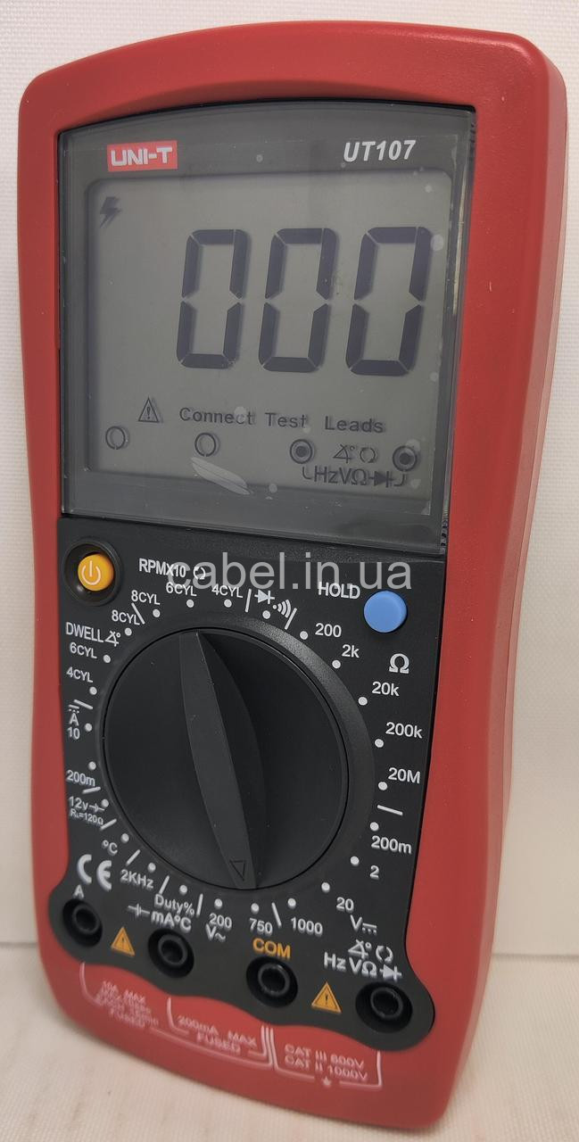 Цифровий автомобільний мультиметр UNI-T UT107