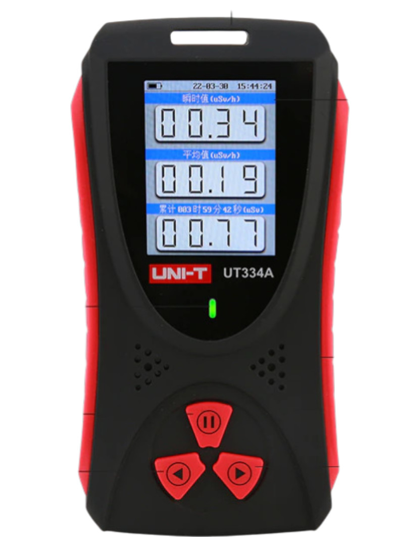 Дозиметр радіометр UNI-T UT334A — Портативний детектор радіації, лічильник Гейгера