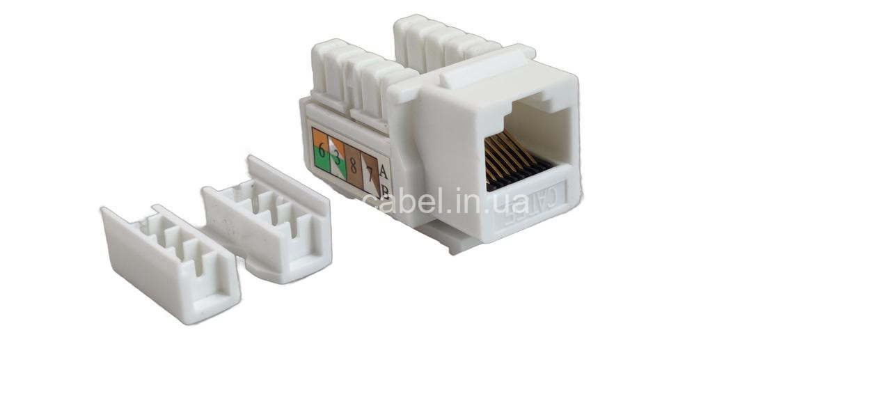 Модуль Keystone RJ45 cat 5e