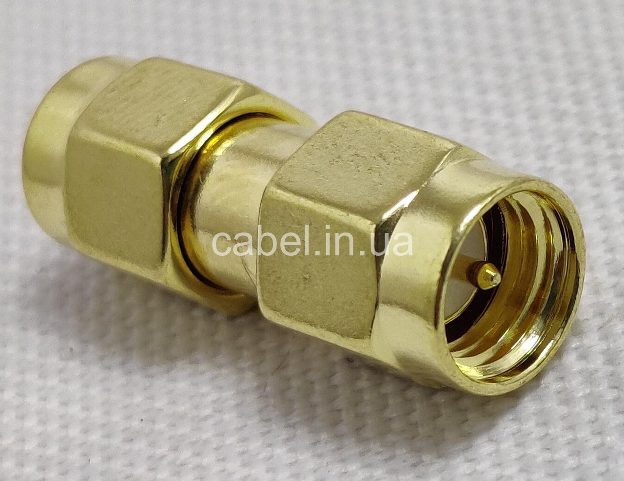 Перехідник RP SMA male- SMA male прямий