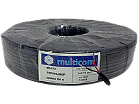 Кабель живлення слабострумовий 2х0.75 Multicom H01VV-F2G — гнучкий круглий дріт