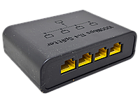 Сплітер витої пари 1×4 RJ45 Gigabit 1000 Мбіт/с