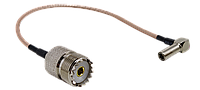 Пігтейл перехідник Motorola services-гнездо UHF female, 20 см