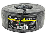 Кабель аудіо-відео 3 жили Sound Star круглий, мідний