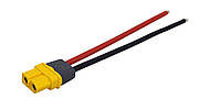 Гніздо живлення Amass XT60H Female з кабелем 14AWG 10см