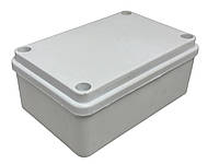 Коробка розподільча 120х80х40 мм IP54 герметична (монтажна, накладна, біла)