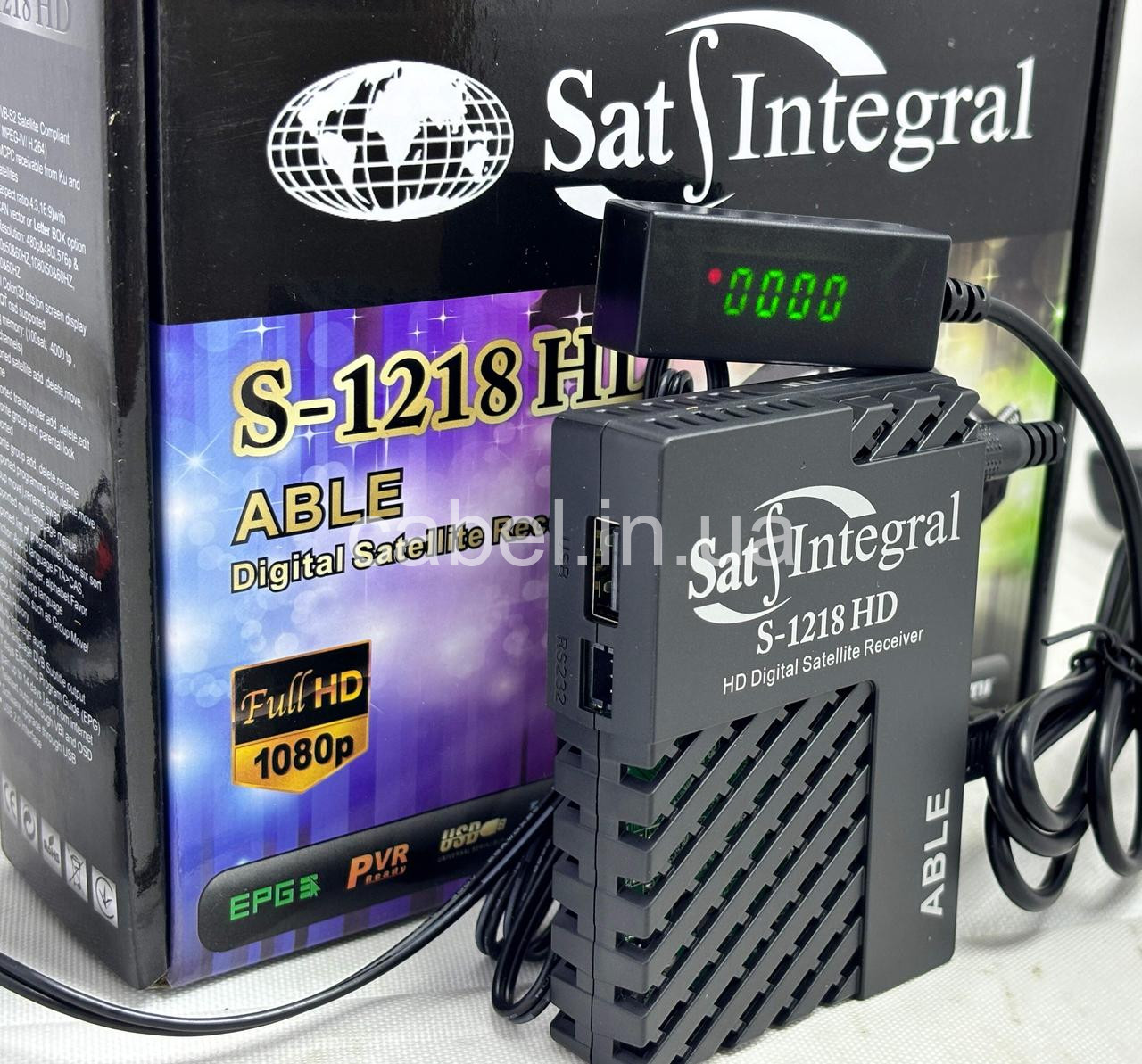 Супутниковий тюнер Sat Integral S-1218 HD ABLE