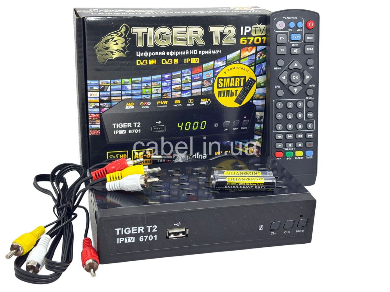 Тюнер Т2 Tiger IPTV(Metal)