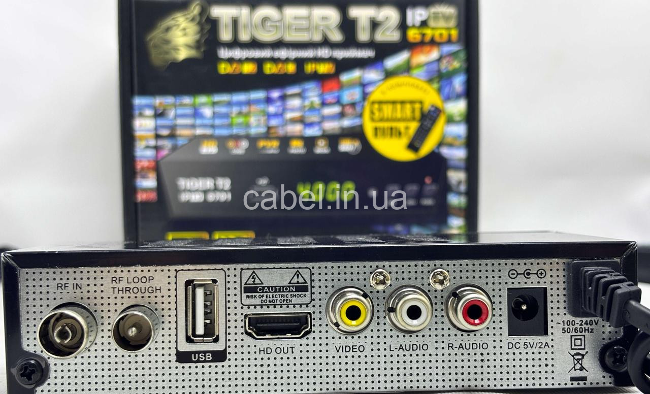 Тюнер Т2 Tiger IPTV(Metal)