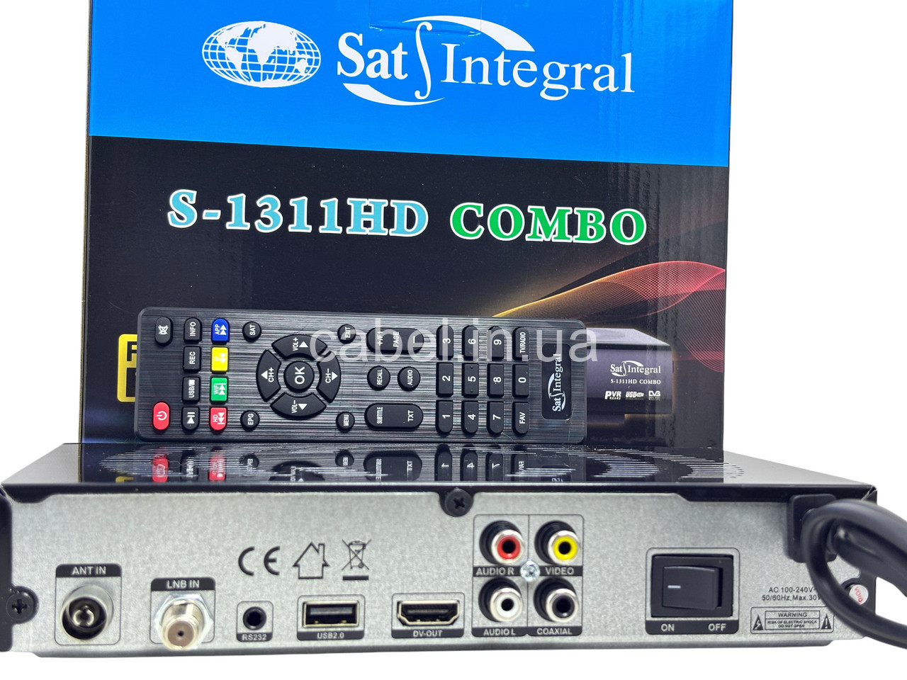 Супутниковий тюнер Sat Integral 1311 HD Combo