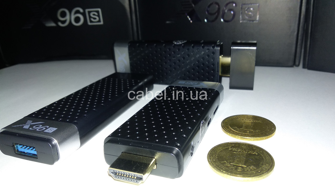Андроїд смарт-тв приставка X96 Stick (2 гБ/16 гБ)