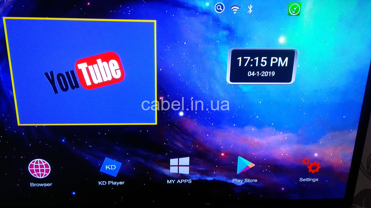 Андроїд смарт-тв приставка X96 Stick (2 гБ/16 гБ)