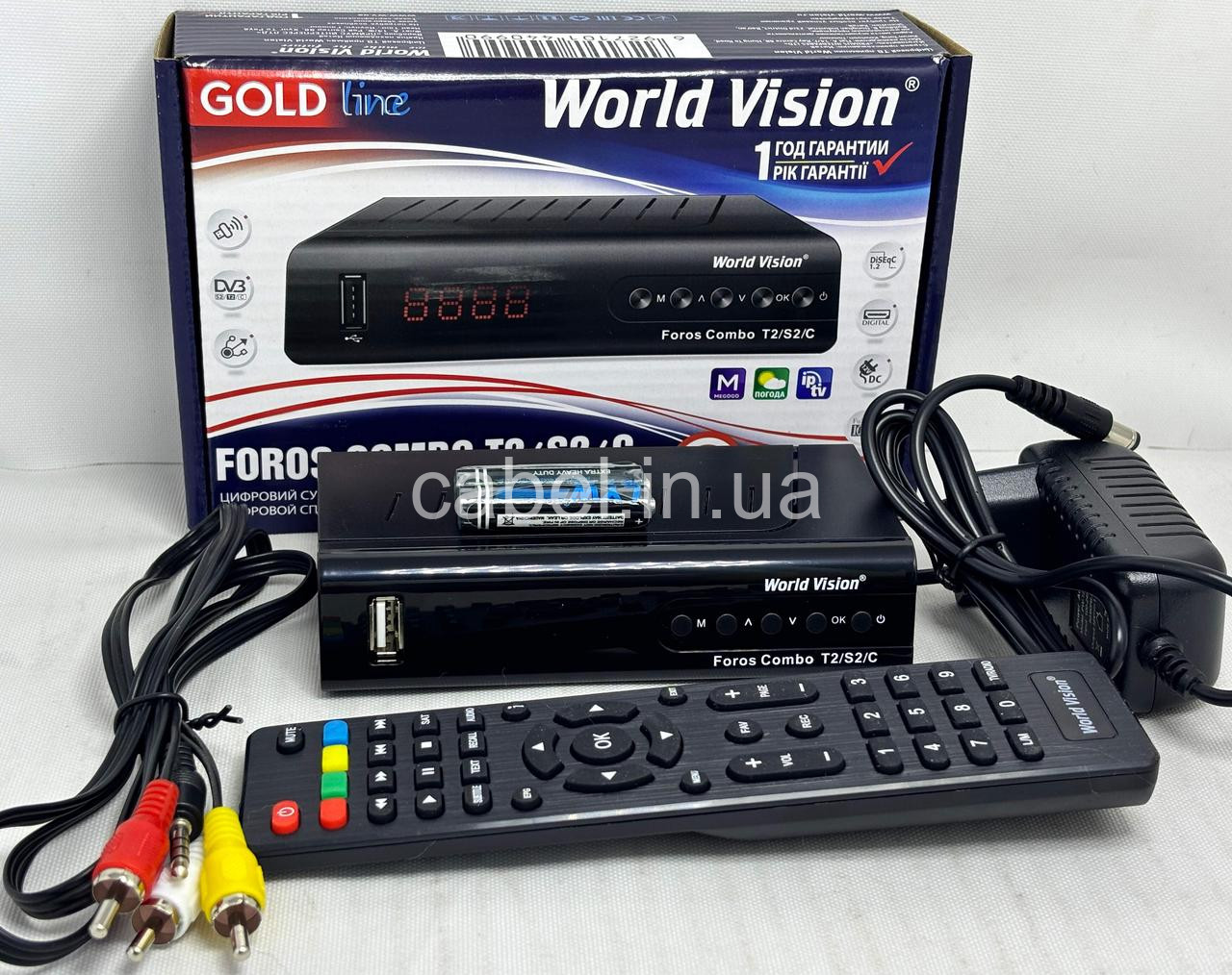 Комбинированный тюнер World Vision Foros