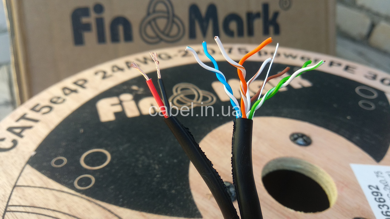 Вита пара UTP Finmark з живленням, 305 м