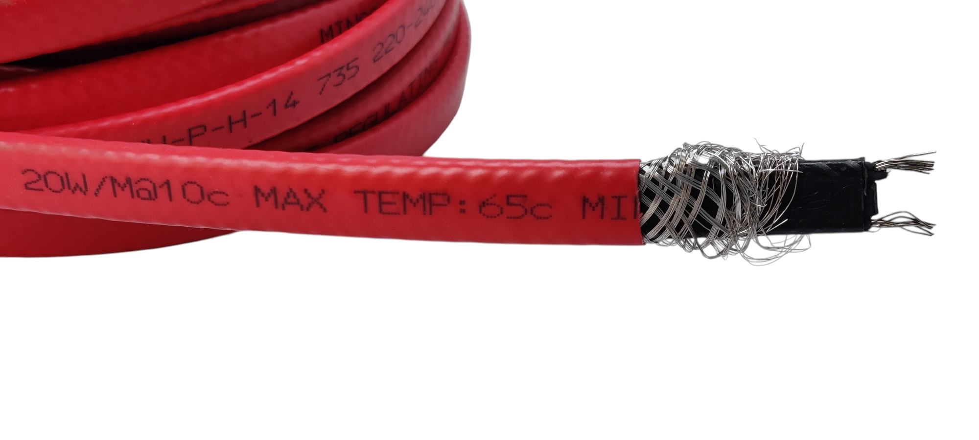 Саморегулюючий нагрівальний кабель Minco Heat DXW-P-H-14 20 Вт/м, 220–240 В, 14 мм