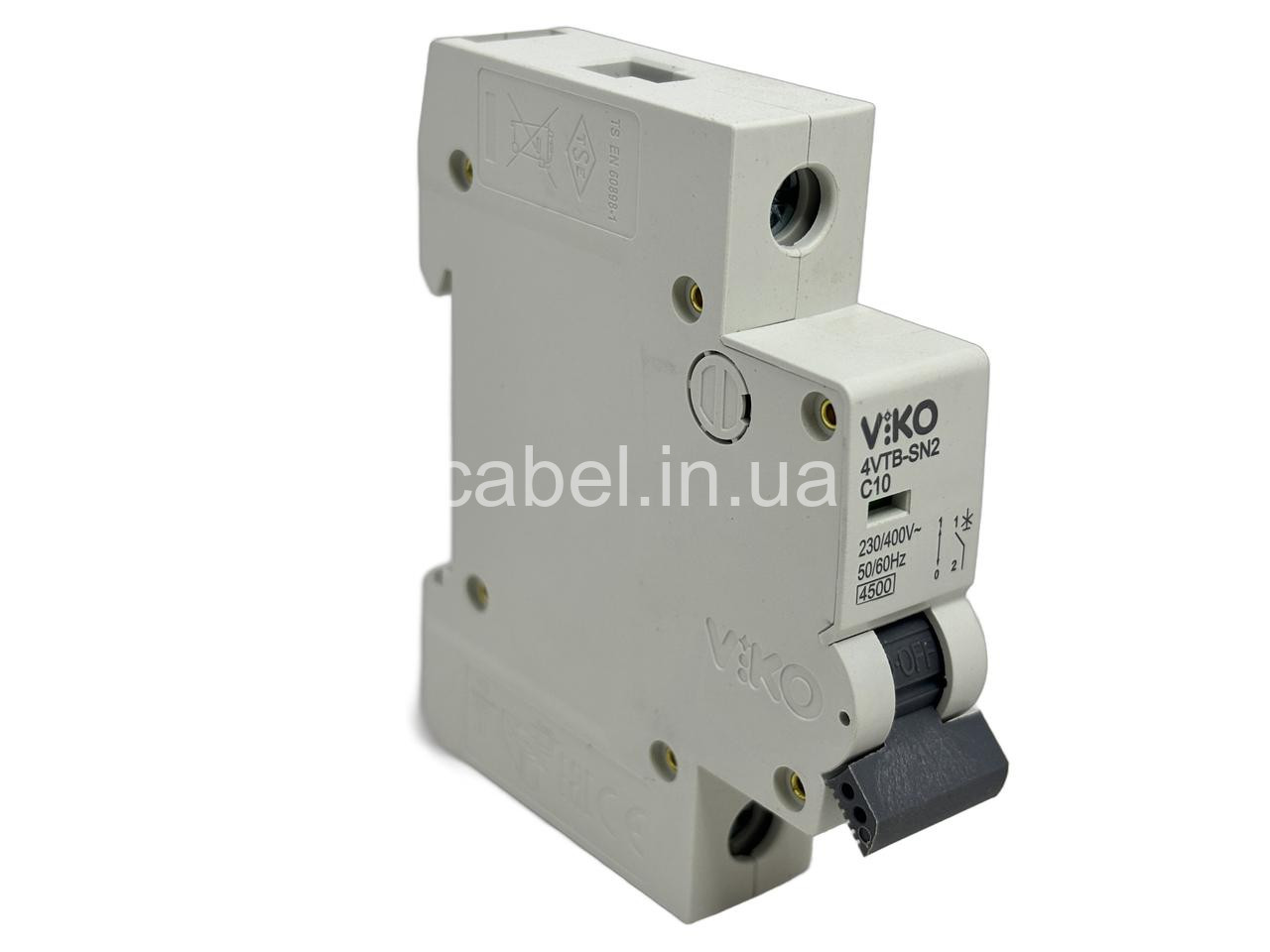 Автоматичний вимикач Viko 1p 10 А тип С