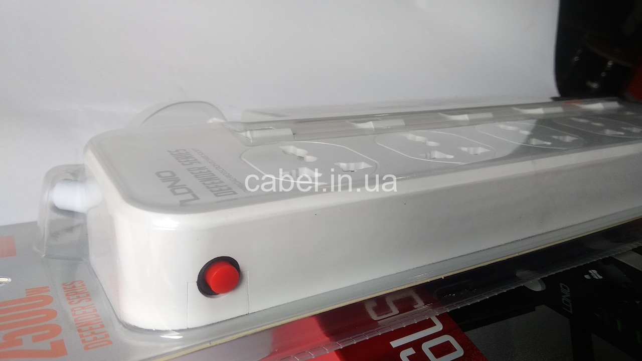Удлинитель сетевой фильтр Ldnio SC5006 4 розетки+4 USB