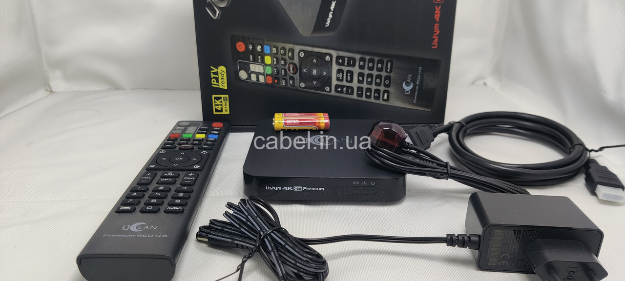 Приставка Uclan Ustym 4K OTT Premium