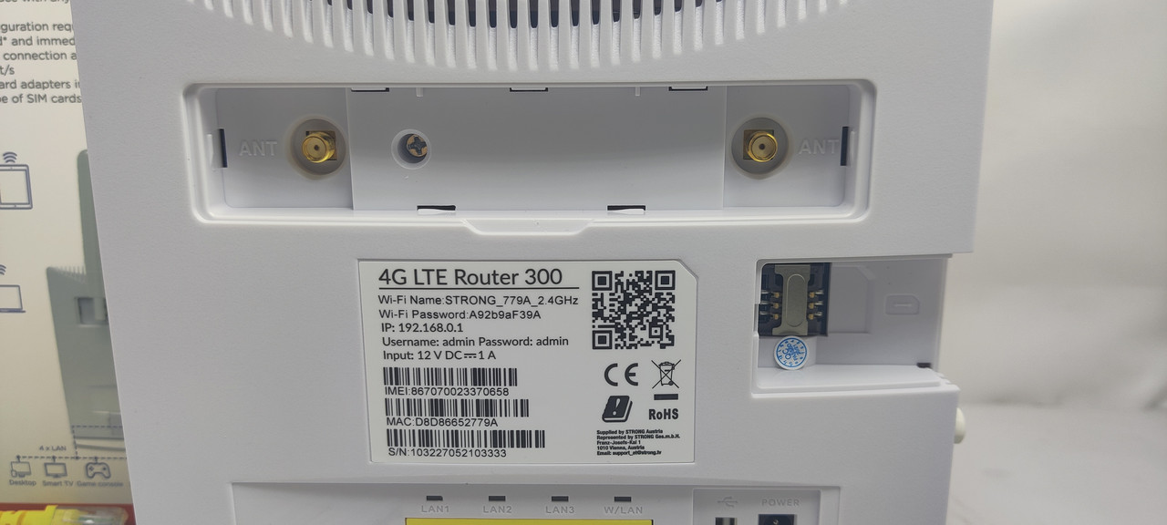 4G LTE роутер Strong 300