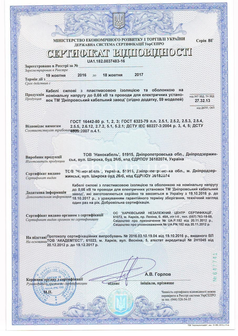 Кабель плоский ШВВП-нг 3х2,5 ДКЗ, пометражно