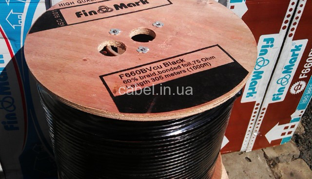 ТВ кабель Finmark F660BVcu, мідний, 305м